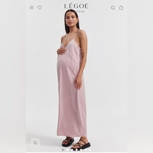 LEGOE Heritage maternity/nursing maxi dress